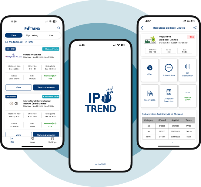 IPO UI Preview